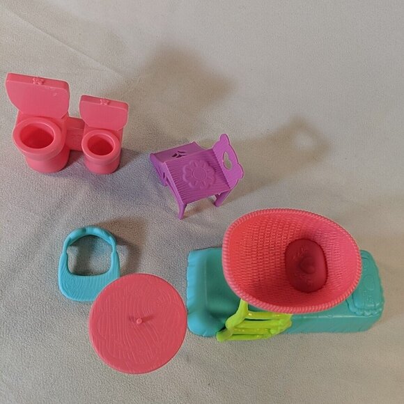 Enchantimals Playhouse Panda Set Replacement Furniture FPT54 5 Pieces - Picture 4 of 5